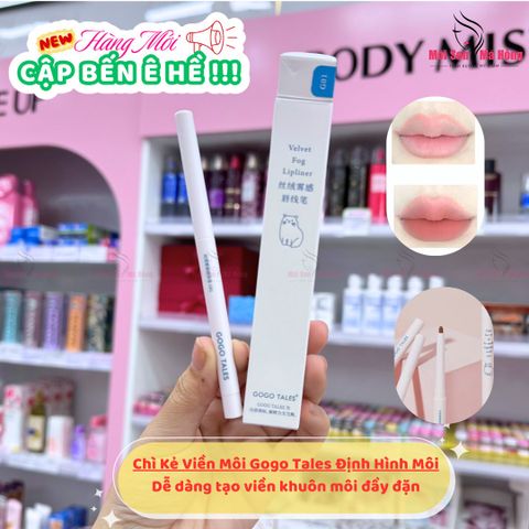 GOGO TALES Chì Kẻ Viền Môi Velvet Fog Lipliner #G01