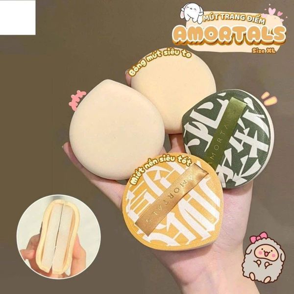 Lẻ 1 mút Amortals Powder Puff Combination