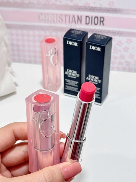 Son Dưỡng Môi Dior Addict Lip Glow #075 Gummy Hồng đào