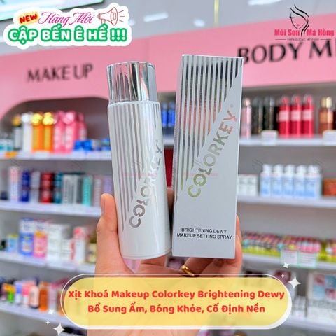 Công ty Xịt khoá Trang điểm Colorkey brightening dewy makeup setting spray 100ml
