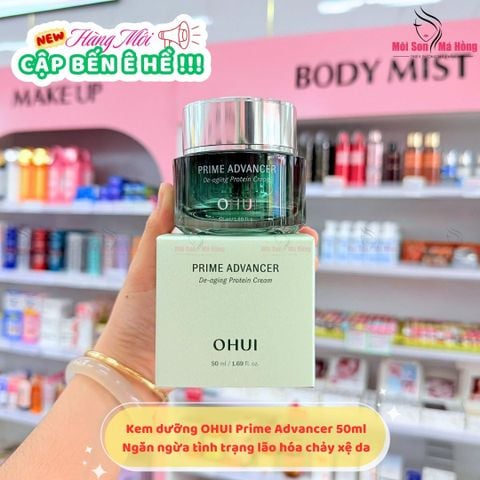 (Công Ty )Kem Dưỡng Trẻ Hóa OHUI Prime Advancer De Aging Protein Cream 50ml