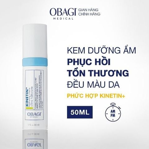 Kem Dưỡng Obagi Clinical Kinetin+ Hydrating Phục Hồi Làm Dịu Da 50ml