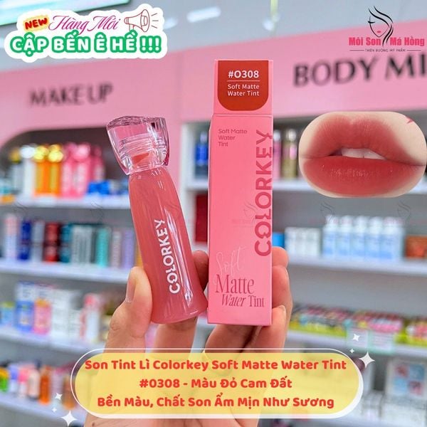 Son Kem Colorkey Soft Matte Water Tint New Version 2.5g