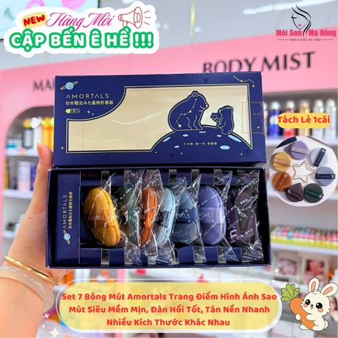 Lẻ 1 Bông Mút Amortals Trang Điểm Hình Ánh Sao