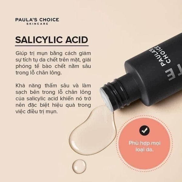 Tẩy Tế Bào Chết Paula'S Choice 2% Bha Liquid Exfoliant 30Ml  - NHẬP KHẨU
