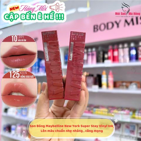 Son Kem Bóng Maybelline New York Super Stay Vinyl Ink