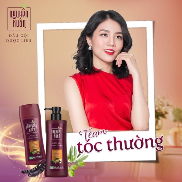 Dầu Gội Dược Liệu Nguyên Xuân Cho Tóc Thường 450ml Herbal Shampoo