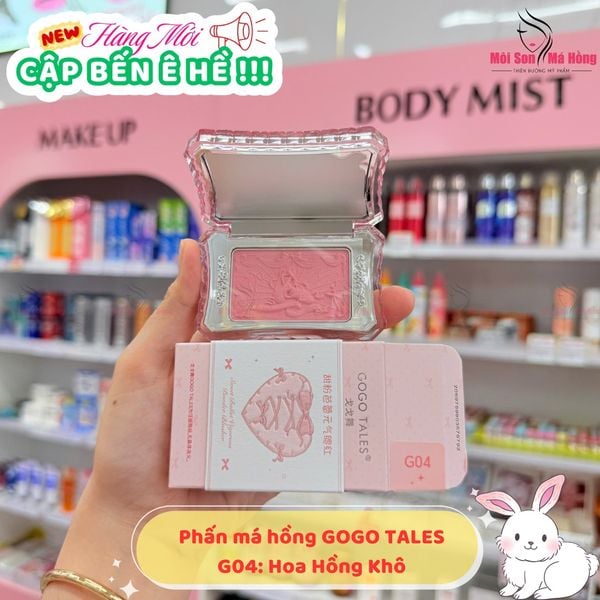 GOGO TALES Má Hồng Sweet Ballet Vigorous Powder Blushe