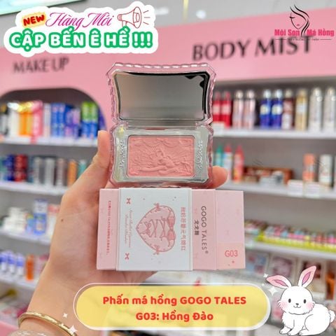 GOGO TALES Má Hồng Sweet Ballet Vigorous Powder Blushe