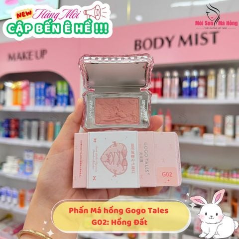 GOGO TALES Má Hồng Sweet Ballet Vigorous Powder Blushe