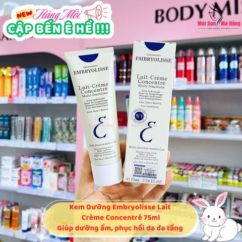Kem Dưỡng Phục Hồi Embryolisse Lait-Crème Concentré 75ml
