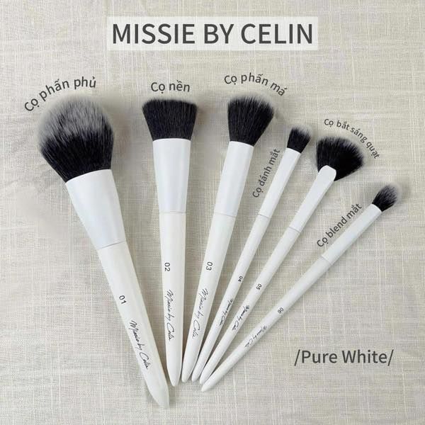 Bộ cọ 12 cây Missie by Celin