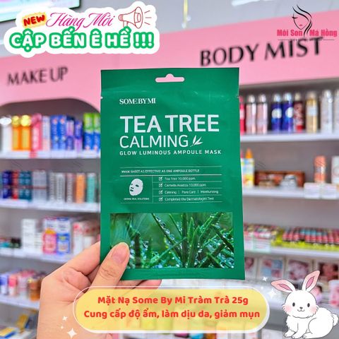 (CÔNG TY) Mặt Nạ Some By Mi Tea Tree Calming Sheet Mask Làm Dịu Da, Giảm Mụn 25g 1 Miếng