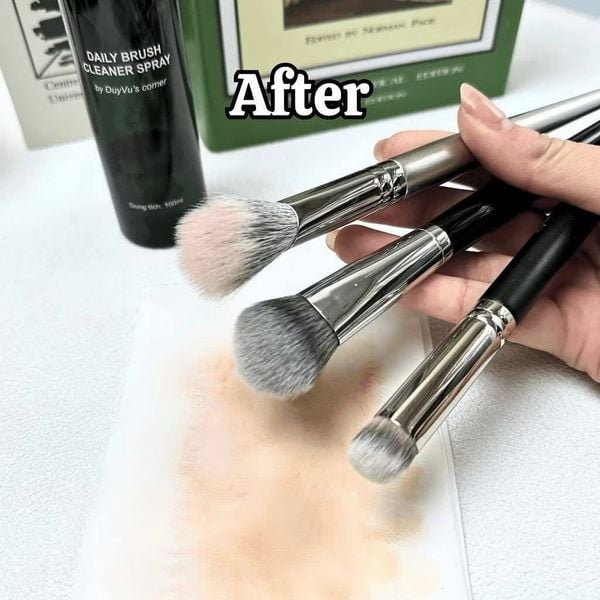 Dung Dịch Xịt Giặt Cọ Khô Daily Brush by DuyVu's Corner Nước Làm Sạch Cọ 100ml