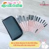 [Bộ cọ MUA.s Beauty 14 cây] Bộ cọ MUAs Beauty 14 cây thân hồng chất lông mền mịn sang chảnh phù hợp makeup cá nhân