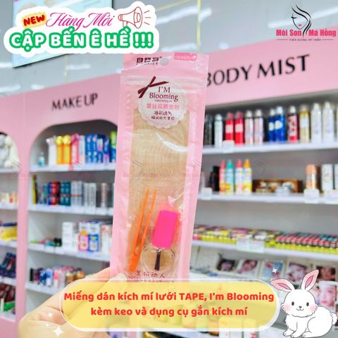 Dán mi kích mi lưới i'm blooming 120 miếng dán, kèm keo dán và kẹp