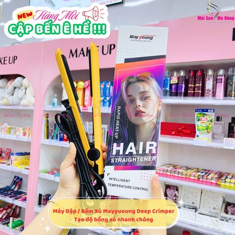 Máy bấm phồng tóc vàng may young