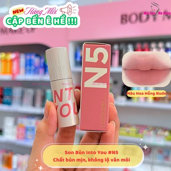Son Kem Bùn Mềm Mịn Into You Customized Airy Lip Mud 1.8g