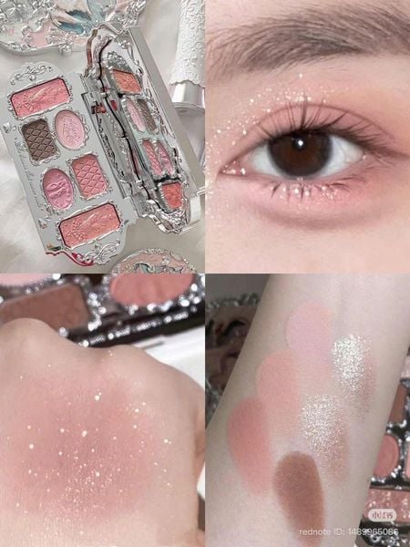 Phấn Mắt Thiên Nga Swan Ballet Flower Knows #03 Pink Swan