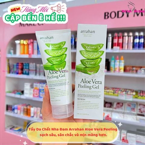 Tẩy Tế Bào Chết Arahan Aloe Peeling Gel 180ml