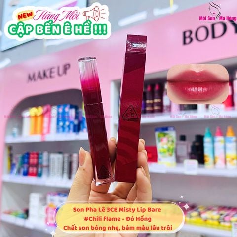 [NEW] Son Pha Lê 3CE Misty Lip Bare