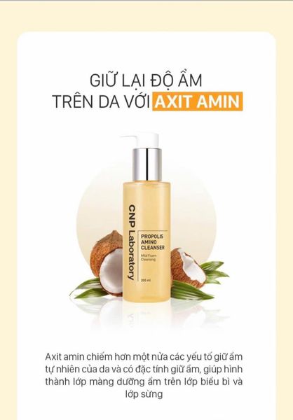 Sữa Rửa Mặt CNP Propolis Amino Cleanser 200mL