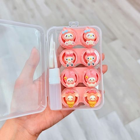 Khay lens 4 ô charm