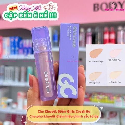 Che Khuyết Điểm Girls Crush Water Velvet Concealer 8G