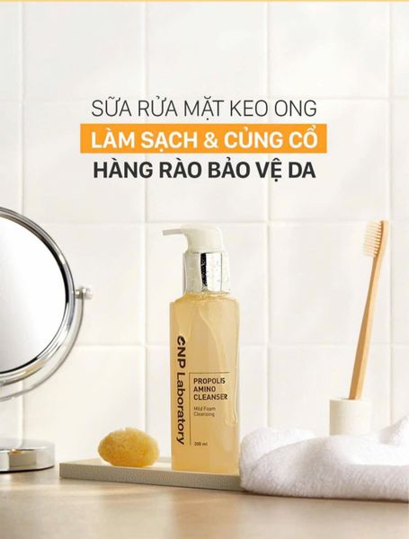 Sữa Rửa Mặt CNP Propolis Amino Cleanser 200mL