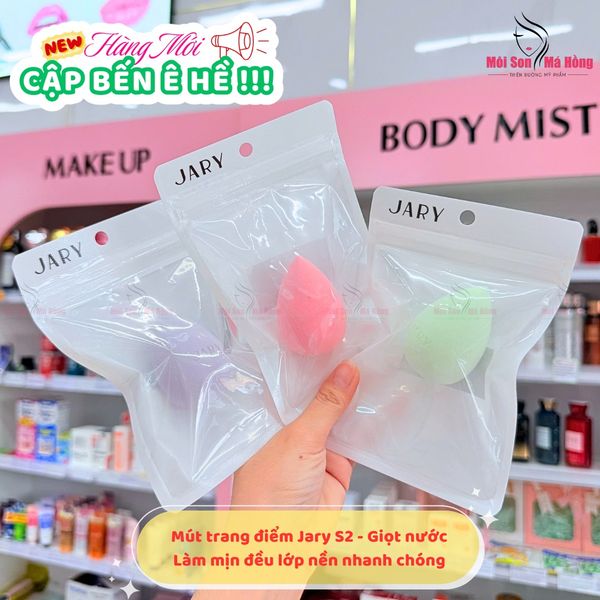 MÚT TRANG ĐIỂM JARY MAKEUP SPONGE - S2 - FULLBOX
