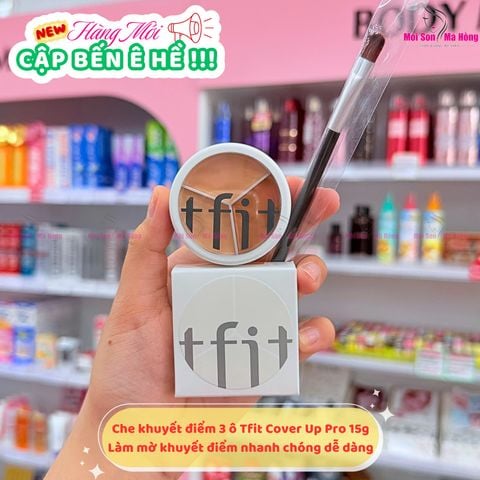 (TẶNG KÈM CỌ) Kem Che Khuyết Điểm Tfit Cover Up Pro Concealer 15g SKU: 8809751800448