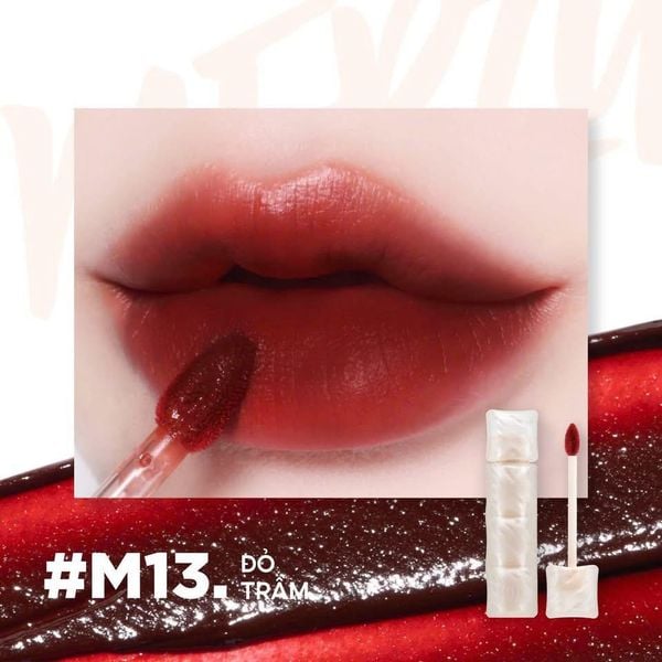 NEW] Son Phao Kem Lì Mềm Mịn Như Bơ, Lâu Trôi Merzy Puffer Mellow Tint 3.7g