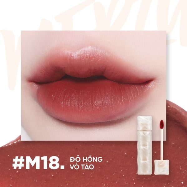 NEW] Son Phao Kem Lì Mềm Mịn Như Bơ, Lâu Trôi Merzy Puffer Mellow Tint 3.7g