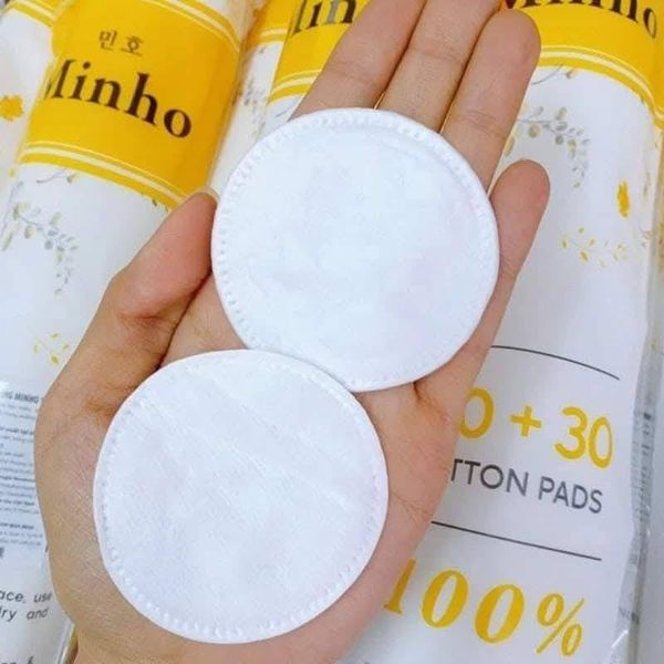 Bông Tẩy Trang Minho Cotton Pads 180 Miếng