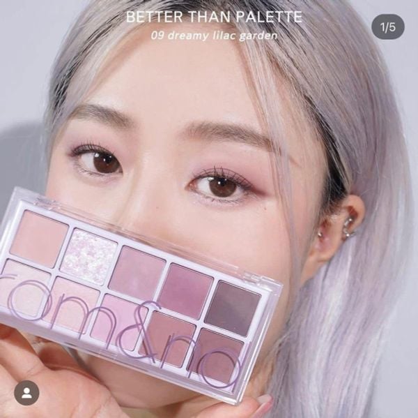 Phấn Mắt 10 Ô Romand Better Than Palette #09 Dreamy Lilac Garden