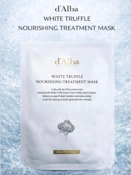 Mặt Nạ d'Alba White Truffle Double Mask Pack Calming & Hydrating