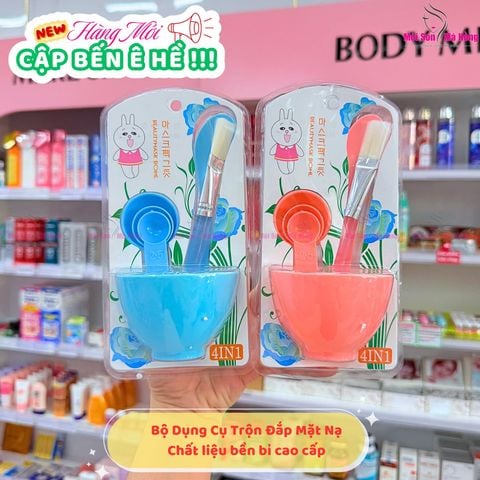 Bộ trộn mặt nạ 4in1