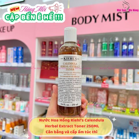 Nước Cân Bằng Kiehl's Calendula Herbal Extract Alcohol-Free Toner 250ml