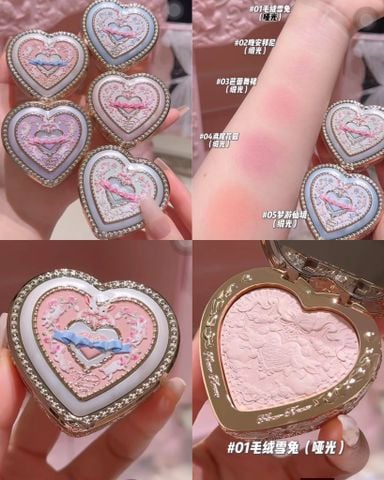 [Flower Knows Hoa Biết] Phấn Má Hồng Bộ Sưu Tập Khu Vườn Thỏ Bunny Garden Má Hồng 03