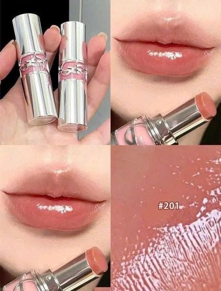Son YSL Yves Saint Laurent Loveshine Lipstick 0.11 oz # 201 Màu Hồng Gỗ