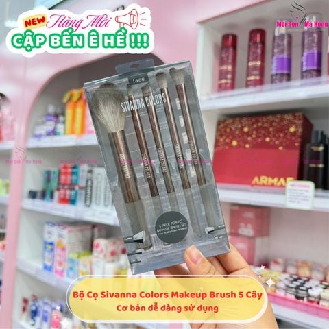 Bộ cọ BR14 Sivanna colors 5piece perfect makeup