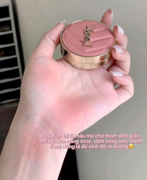 Phấn Má Hồng YSL Make Me Blush 24H Buildable Powder Blush - 06 Rose Haze