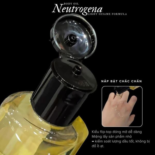 Dầu Dưỡng Thể Neutrogena Body Oil Light Sesame Formula 250ml