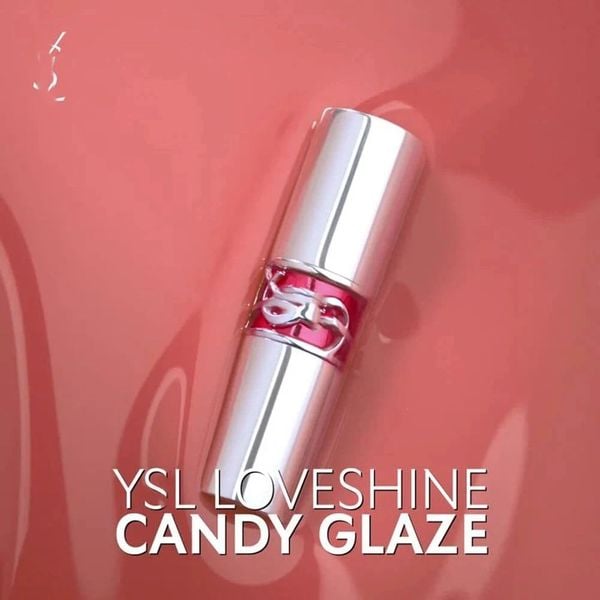 Son Bóng Dưỡng Ẩm YSL Loveshine Candy Glaze #13 Flashing Rose