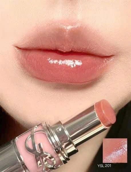 Son YSL Yves Saint Laurent Loveshine Lipstick 0.11 oz # 201 Màu Hồng Gỗ