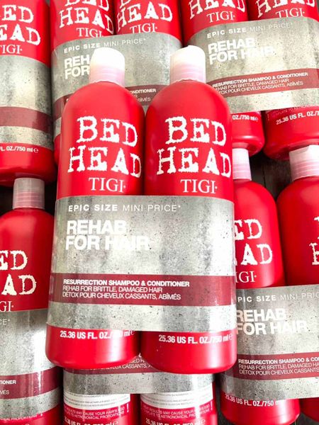 Bộ Dầu Gội Xả Tigi Bed Head Rehab For Hair 750ml