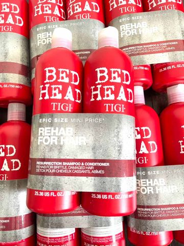 Bộ Dầu Gội Xả Tigi Bed Head Rehab For Hair 750ml