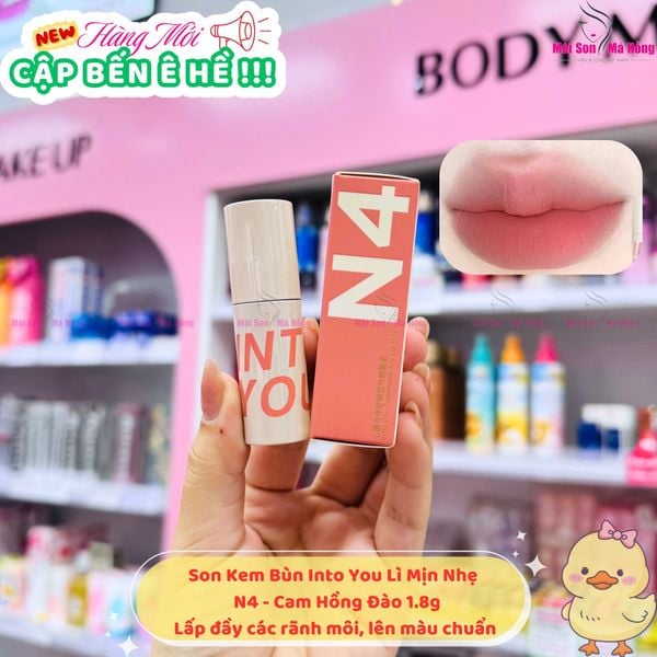 Son Kem Bùn Mềm Mịn Into You Customized Airy Lip Mud 1.8g