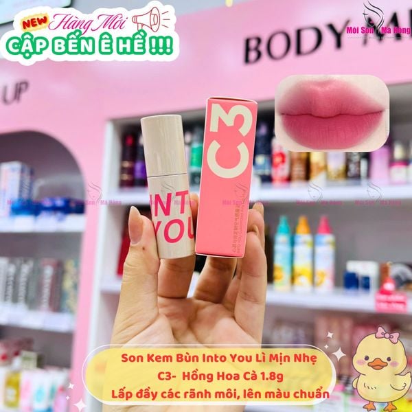 Son Kem Bùn Mềm Mịn Into You Customized Airy Lip Mud 1.8g