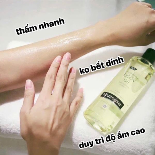 Dầu Dưỡng Thể Neutrogena Body Oil Light Sesame Formula 250ml